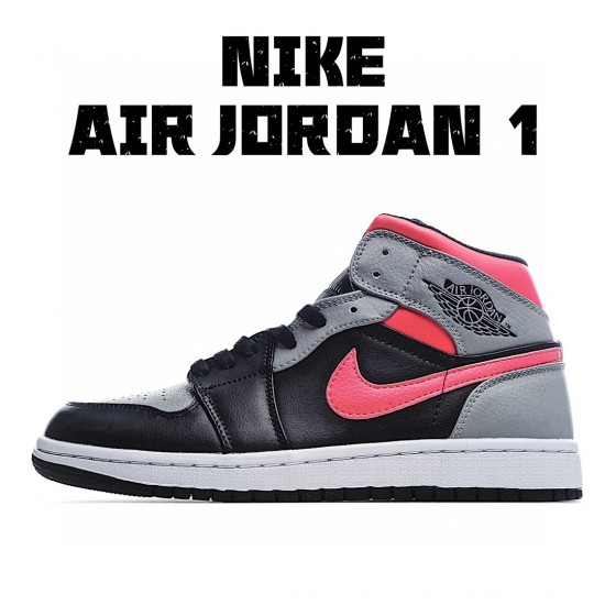 Air Jordan 1 Mid Růžový Shadow 554724-059 Pánské a dámské AJ1 teniska Jordan