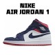 Air Jordan 1 Mid SE USA Červené Bílý Modrý 852542-104 Pánské a dámské AJ1 teniska Jordan