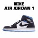 Air Jordan 1 Retro Mid Černá Modrý Bílý BQ6472-102 Pánské a dámské AJ1 teniska Jordan