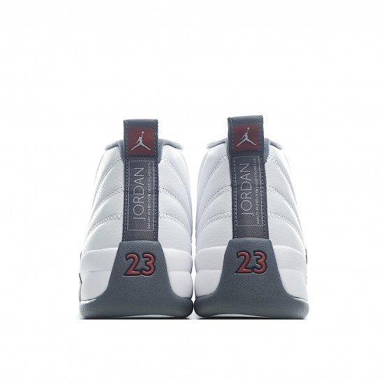 Air Jordan 12 Dark Šedá 130690 160 AJ1 teniska2 Pánskés Bílý Šedá Jordan