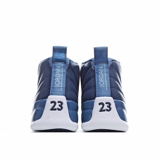 Air Jordan 12 Retro Modrý Bílý 130690 404 AJ1 teniska2 Pánskés