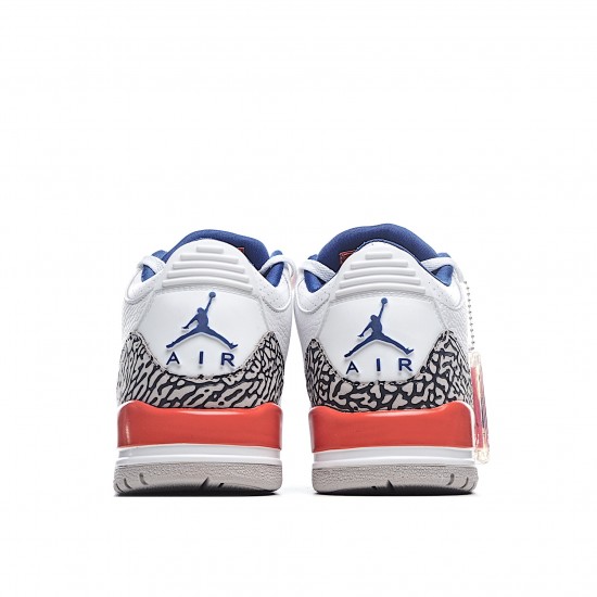 Air Jordan 3 Knicks Bílý Šedá 136064 148 AJ3 Pánskés Jordan