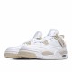 Air Jordan 4 Linen Jordan 487724 118 AJ4 Zlato Bílý Pánskés