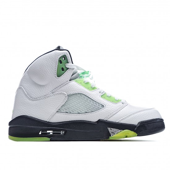 Air Jordan 5 Quai54 Pánskés 467827 105 AJ5 Bílý Zelená Jordan