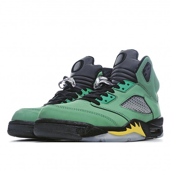 Air Jordan 5 SE Oregon Ducks Jordan AJ5 Pánské a dámské Zelená