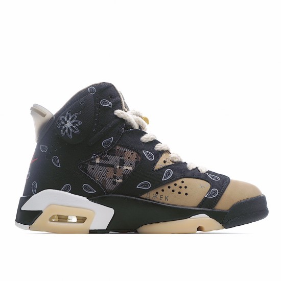 Travis Scott x Air Jordan 6 TS Pánskés Jordan CT5058 001 AJ6 Hnědý Černá