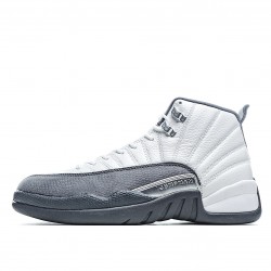 Air Jordan 12 Dark Šedá 130690 160 AJ1 teniska2 Pánskés Bílý Šedá Jordan 