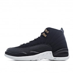 Air Jordan 12 Reverse Taxi Černá Bílý 130690 017 Pánskés AJ1 teniska2 Jordan 