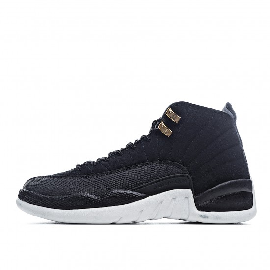 Air Jordan 12 Reverse Taxi Černá Bílý 130690 017 Pánskés AJ1 teniska2 Jordan