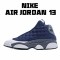 Air Jordan 13 Flint námořnictvo 414571 404 AJ1 teniska3 Pánskés Bílý Modrý Jordan Sneaekrs 