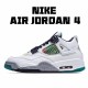 Air Jordan 4 Červené AQ9129 100 Pánské a dámské Bílý Černá Tenisky AJ4 Jordan