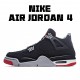 Air Jordan 4 Retro BČervené 308497 060 Pánské a dámské AJ4 Černá Šedá Červené Jordan