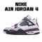 Air Jordan 4 Retro PSG Bílý Černá Nachový CZ5624 100 AJ4 Pánské a dámské Jordan 