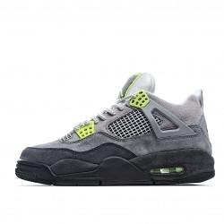 Air Jordan 4 Retro SE Neon 95 CT5342 007 AJ4 Pánskés Šedá Zelená Jordan 