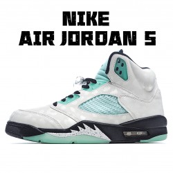 Air Jordan 5 Island Zelená CN2932 100 AJ5 Pánské a dámské Bílý Zelená Jordan 