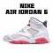 Air Jordan 6 Hare Jordan CT8529 062 AJ6 Bílý Červené 