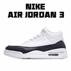 FragPánskét Design x Air Jordan 3 Bílý Černá DA3595 100 AJ3 Pánskés Jordan Snekaers 