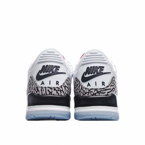 Air Jordan 3 Retro Free Throw Line Bílý CePánskét 923096-101 Pánskés Tenisky AJ3 Jordan