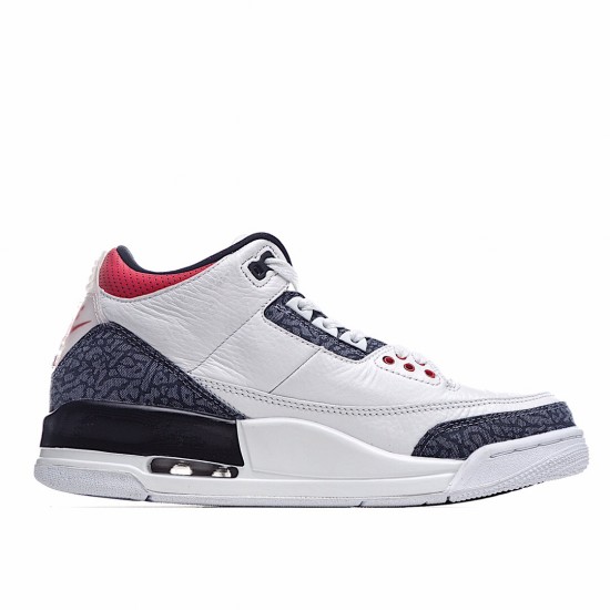 Air Jordan 3 Retro SE Fire Červené Denim CZ6431-100 Pánskés Tenisky AJ3 Jordan