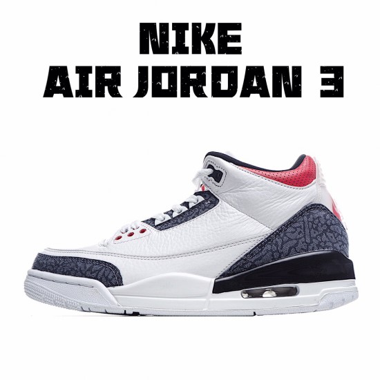 Air Jordan 3 Retro SE Fire Červené Denim CZ6431-100 Pánskés Tenisky AJ3 Jordan