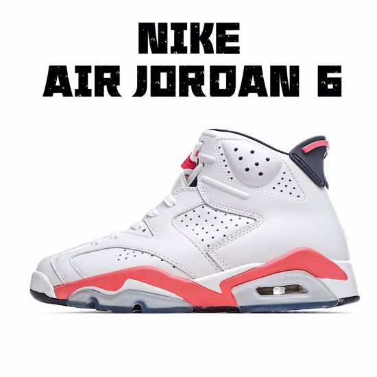 Air Jordan 6 Retro InfraČervené Bílý 384664-123 Pánské a dámské Tenisky AJ6 Jordan