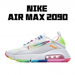 Nike Air Max 2090 Multicolor Bílý CT7695 105 Pánské a dámské běžné boty 