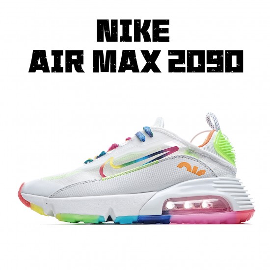 Nike Air Max 2090 Multicolor Bílý CT7695 105 Pánské a dámské běžné boty