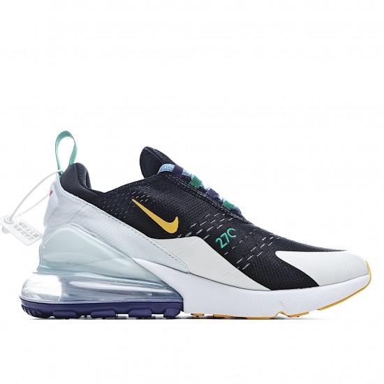 Nike Air Max 270 Černá Bílý běžné boty CN7078 071 Pánské a dámské