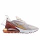 Nike Air Max 270 Šedá Hnědý AH6789 203 Bílý dámskés běžné boty