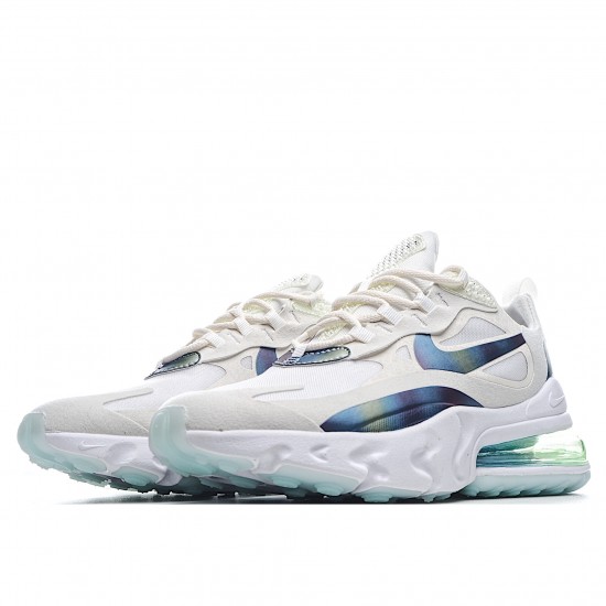 Nike Air Max 270 React Béžový Bílý Multi běžné boty CT5064 100 Pánské a dámské