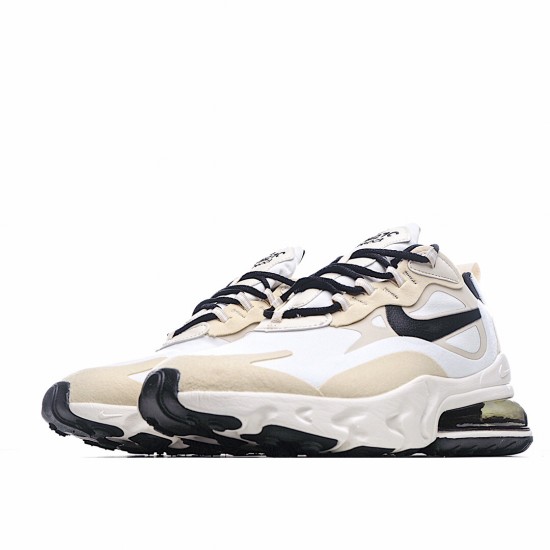 Nike Air Max 270 React Černá Béžový Bílý CZ9541 100 Pánské a dámské běžné boty