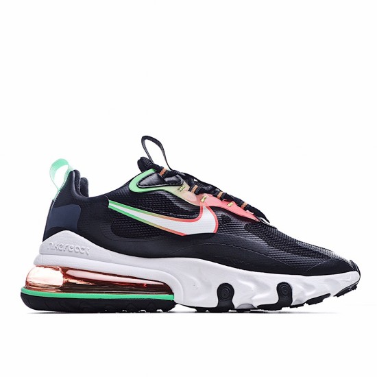 Nike Air Max 270 React Černá Bílý Multi běžné boty CK6457 001 Pánské a dámské