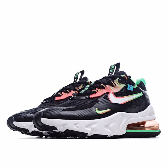 Nike Air Max 270 React Černá Bílý Multi běžné boty CK6457 001 Pánské a dámské