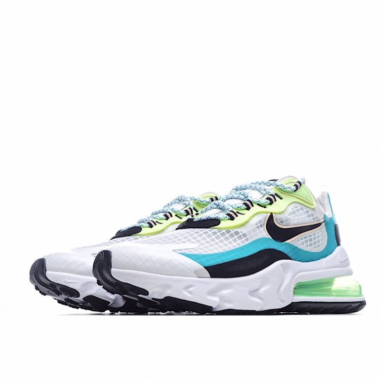 Nike Air Max 270 React Modrý Šedá Bílý běžné boty CT1265 300 Pánské a dámské