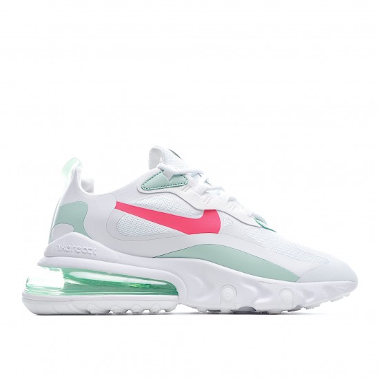 Nike Air Max 270 React Zelená Bílý Růžový běžné boty CV3025 100 dámskés