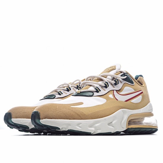 Nike Air Max 270 React Pánskés AO4971 700 Hnědý Bílý běžné boty