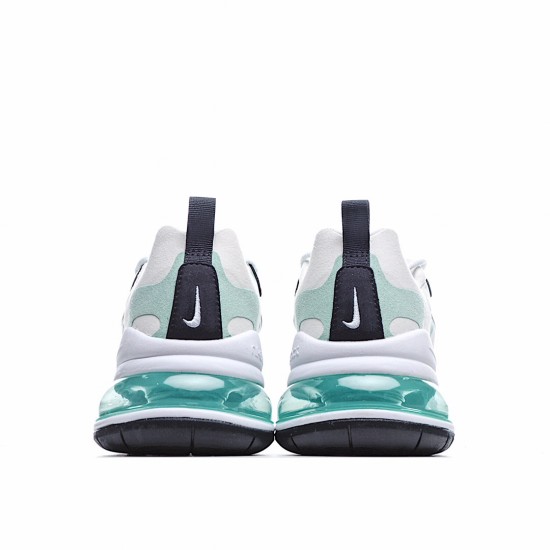 Nike Air Max 270 React Pánskés CQ4597 012 LtModrý Bílý Černá běžné boty