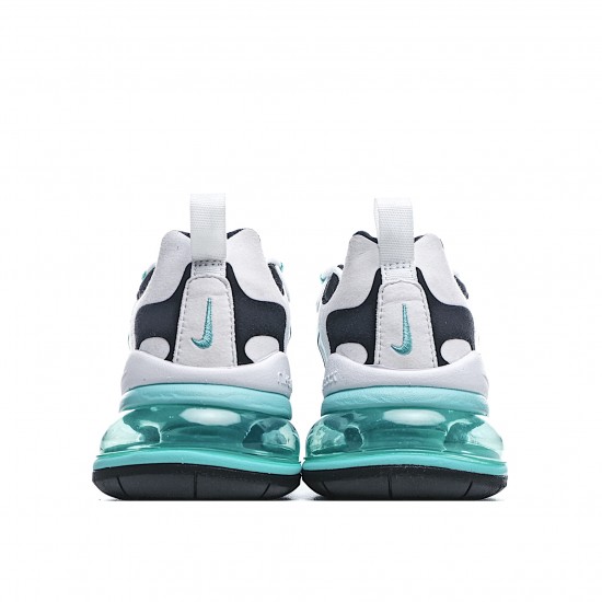 Nike Air Max 270 React námořnictvo Černá Šedá běžné boty CJ0619 001 dámskés