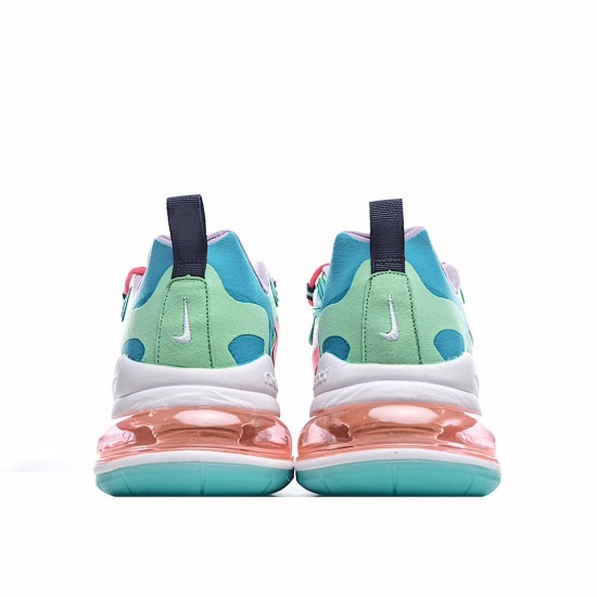 Nike Air Max 270 React námořnictvo oranžový běžné boty AT6174 300 Pánské a dámské