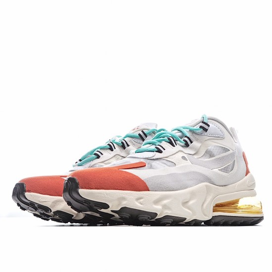 Nike Air Max 270 React Červené Béžový Modrý běžné boty AT6174 200 Pánské a dámské