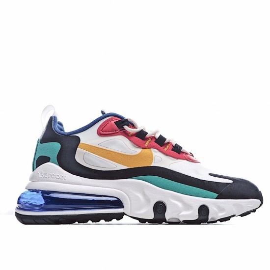 Nike Air Max 270 React Pánské a dámské AO4971 002 Černá Béžový Červené běžné boty