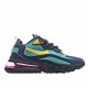 Nike Air Max 270 React Pánské a dámské AT6174 103 Zelená Černá Žlutá běžné boty