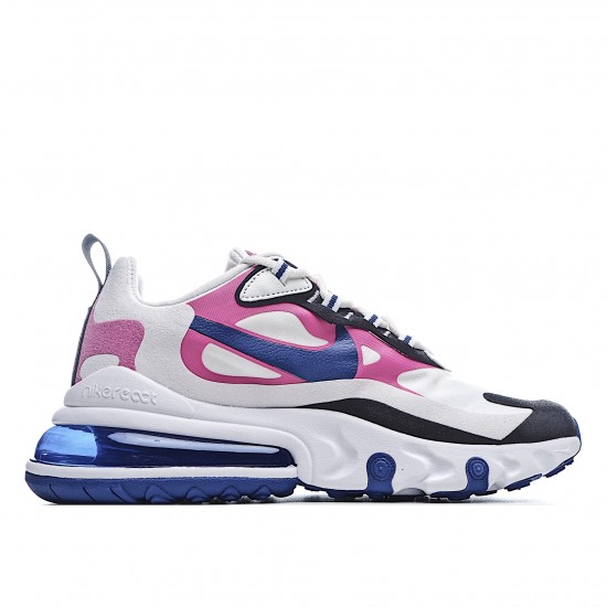 Nike Air Max 270 React dámskés CI3899 100 Bílý Nachový Černá běžné boty