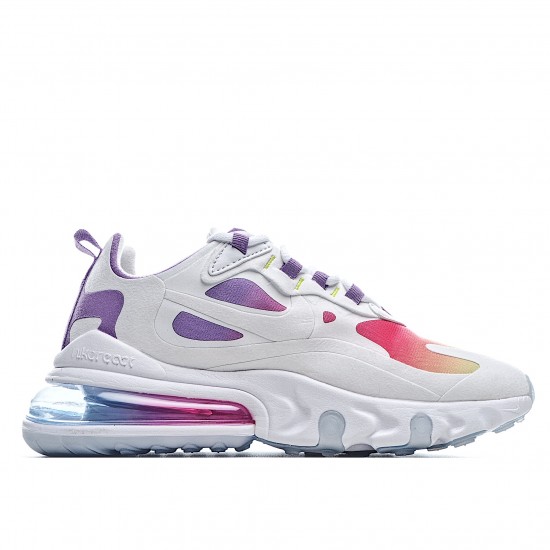 Nike Air Max 270 React dámskés CU2995 911 Nachový Bílý běžné boty