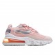 Nike Air Max 270 React dámskés Růžový Bílý běžné boty CQ5420 611