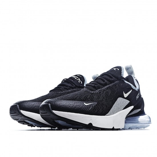 Nike Air Max 270 Pánské a dámské AH6789-009 Černá Bílý Šedá běžné boty