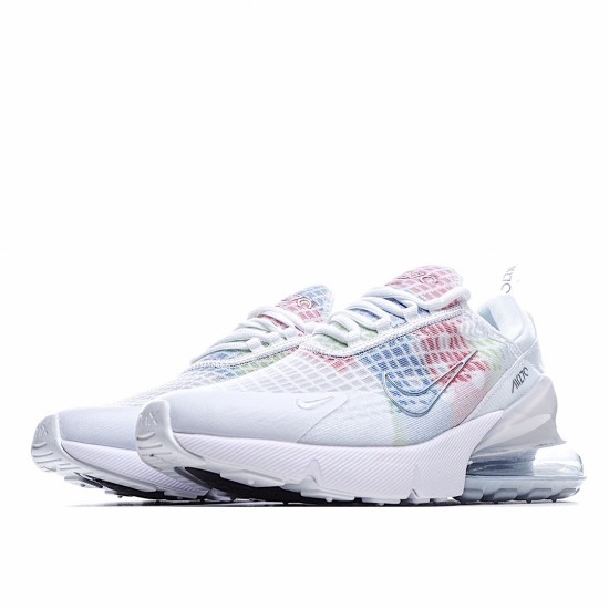 Nike Air Max 270 Bílý Multi AH6789 201 Pánské a dámské běžné boty