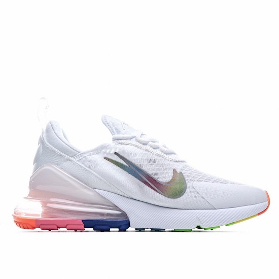 Nike Air Max 270 Bílý Multi AH8050 300 Pánské a dámské běžné boty