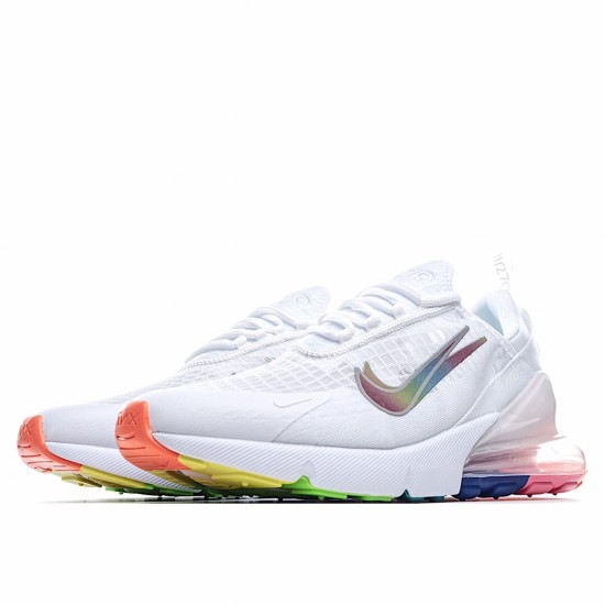 Nike Air Max 270 Bílý Multi AH8050 300 Pánské a dámské běžné boty