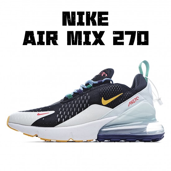 Nike Air Max 270 Černá Bílý běžné boty CN7078 071 Pánské a dámské